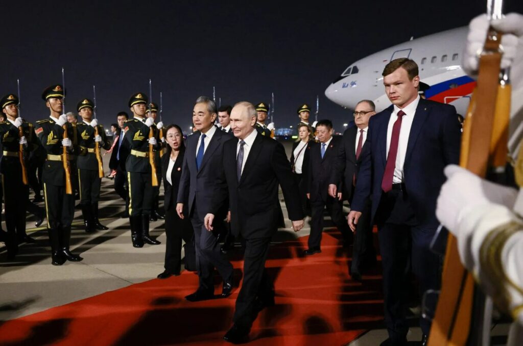 Візит Путіна до Китаю