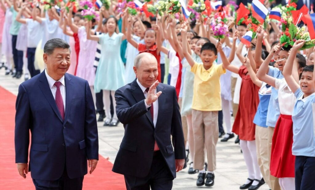 Візит Путіна до Китаю